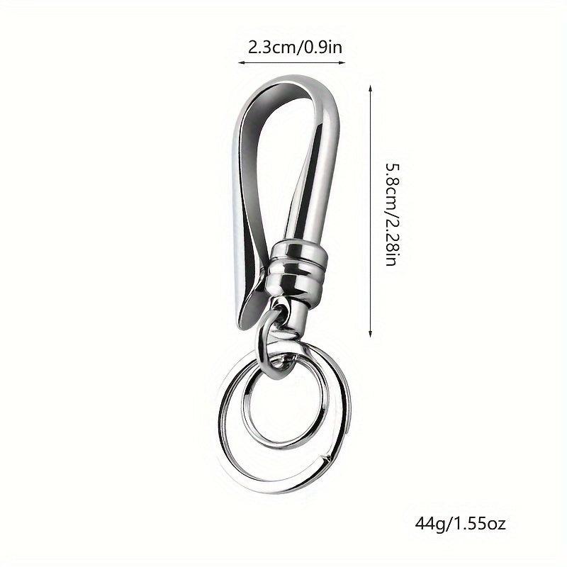 Men's Double Ring Car Key Chain