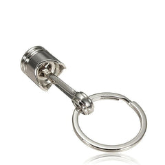 Car Engine Piston Style Keychain Key Ring Metal Model Keyring Keyfob