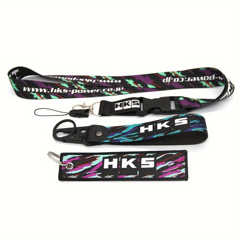 Long Style Keychain Lanyard Neck Straps Refitting Racing Key ID Holders