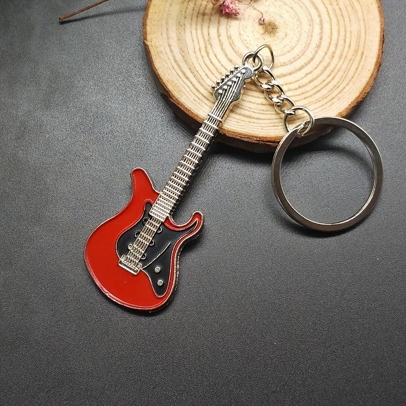 Music Lover Guitar Keychain Gift