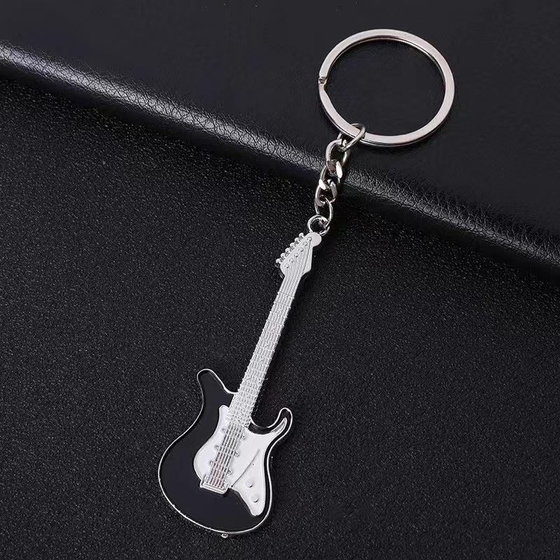 Music Lover Guitar Keychain Gift