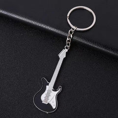 Music Lover Guitar Keychain Gift