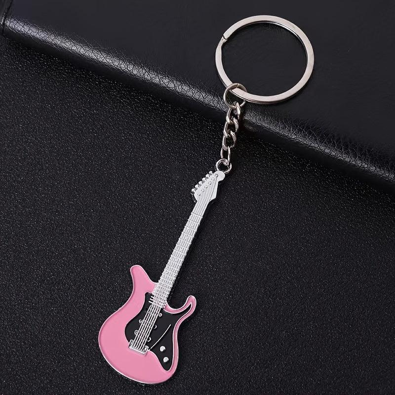 Music Lover Guitar Keychain Gift