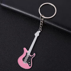 Music Lover Guitar Keychain Gift