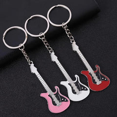 Music Lover Guitar Keychain Gift