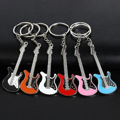 Music Lover Guitar Keychain Gift