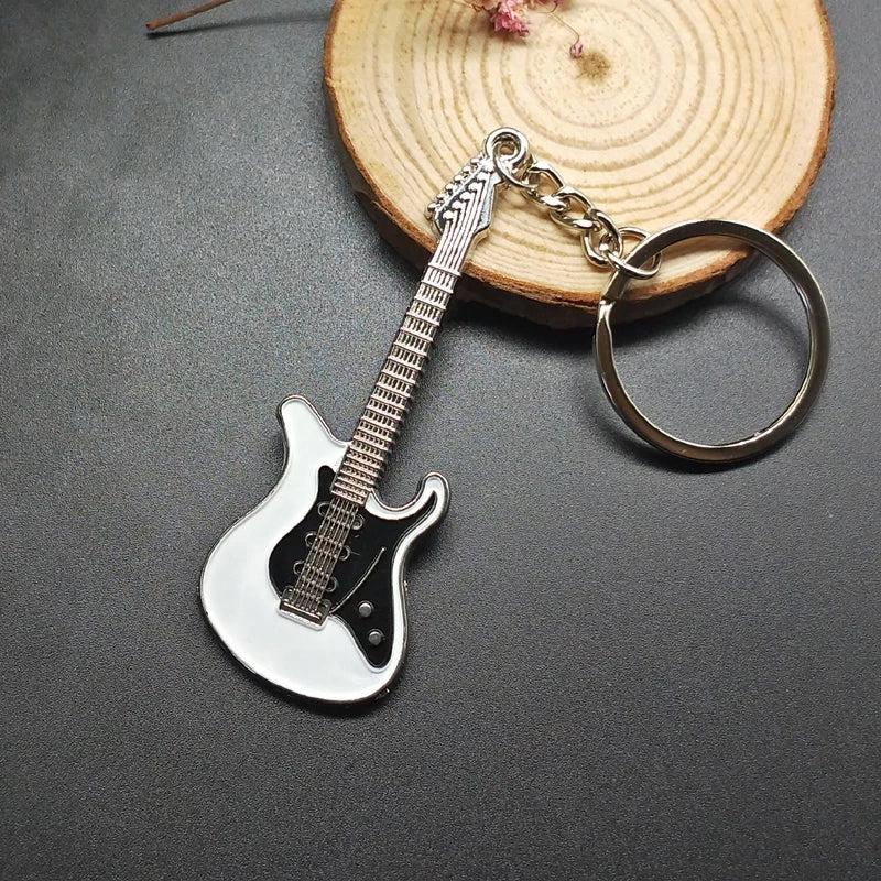 Music Lover Guitar Keychain Gift