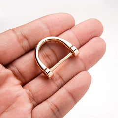 Screw Shackle Heavy D Rings Key Chain Holder