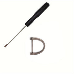 Screw Shackle Heavy D Rings Key Chain Holder
