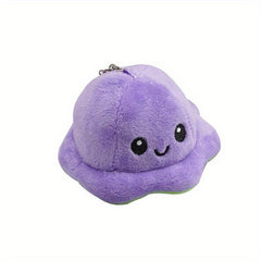 Octopus Keychain Double Sided Cartoon Plush Doll Pendant