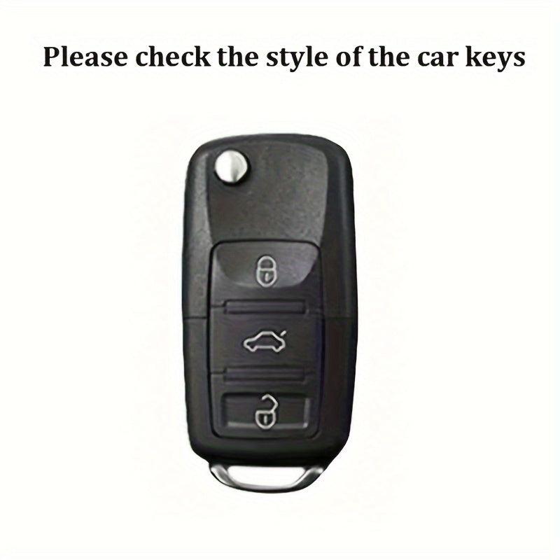 TPU Anti-drop Car Key Case for Volkswagen Skoda Langyi