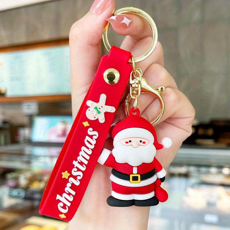 Christmas Keychain Female Cartoon Figure Bag Pendant Couple Gift