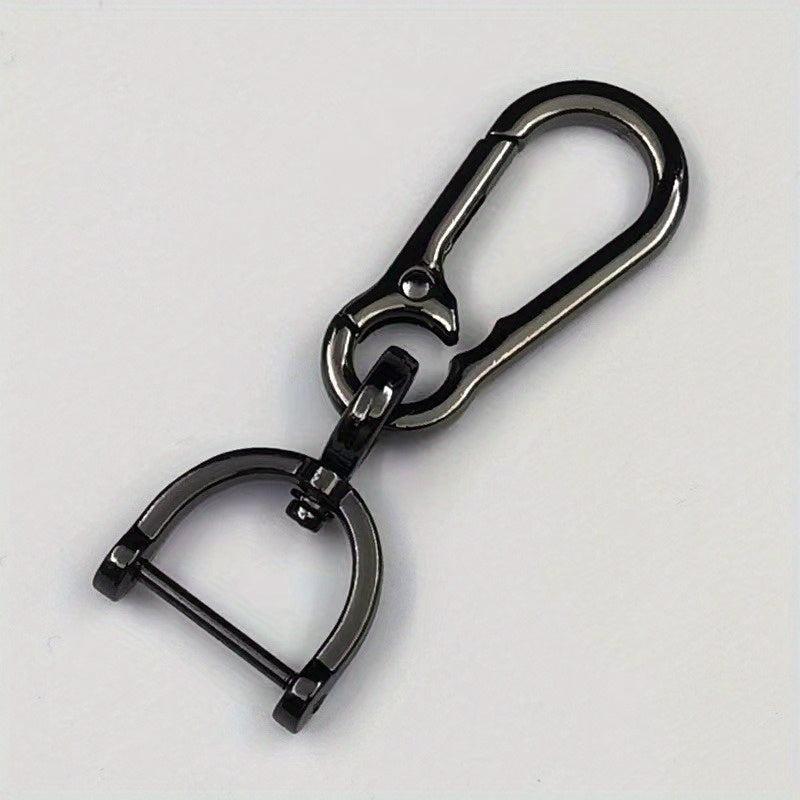 Car Keychain Carabiner Shape Keyring Stainless Steel Man Unisex Gift