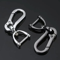 Car Keychain Carabiner Shape Keyring Stainless Steel Man Unisex Gift
