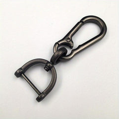 Car Keychain Carabiner Shape Keyring Stainless Steel Man Unisex Gift