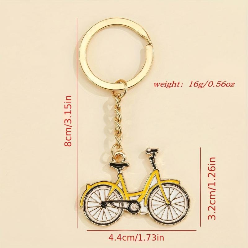 2pcs Car Mounted Model Key Chains Zinc Alloy Metal Key Pendant Keychain