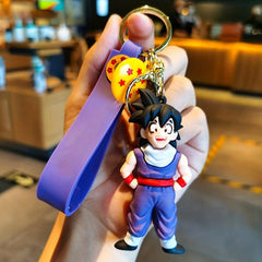 Anime Doll Key Chain Pendant with Lanyard for Car Accessories