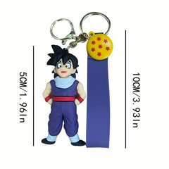 Anime Doll Key Chain Pendant with Lanyard for Car Accessories