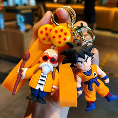 Anime Doll Key Chain Pendant with Lanyard for Car Accessories