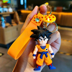 Anime Doll Key Chain Pendant with Lanyard for Car Accessories