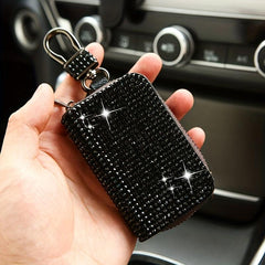 Rhinestone Car Key Cover for Glamorous Protection