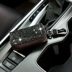 Rhinestone Car Key Cover for Glamorous Protection