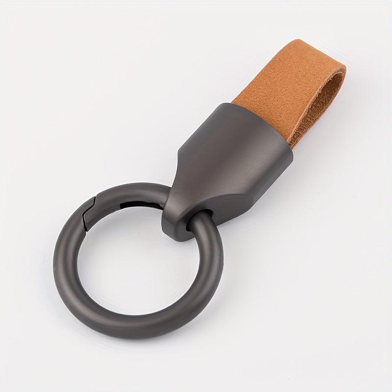 Matte Finish Plated Solid Detachable Key Chain