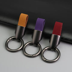 Matte Finish Plated Solid Detachable Key Chain