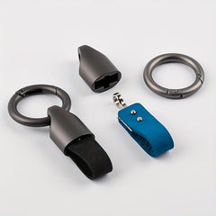Matte Finish Plated Solid Detachable Key Chain