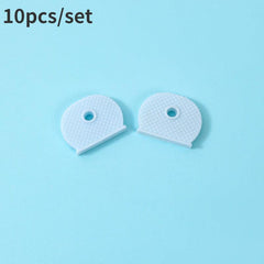 10pcs Car Home Elastic Key Case Waterproof Key Cap Protective Case