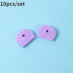 10pcs Car Home Elastic Key Case Waterproof Key Cap Protective Case
