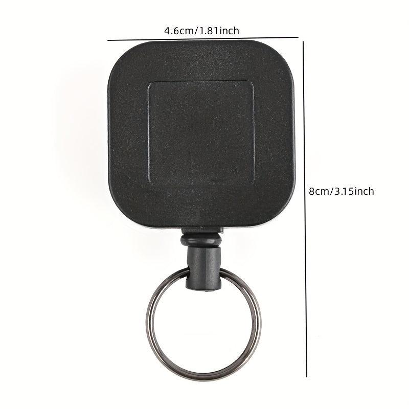 Retractable Key Pull Buckle Anti lost Key Chain