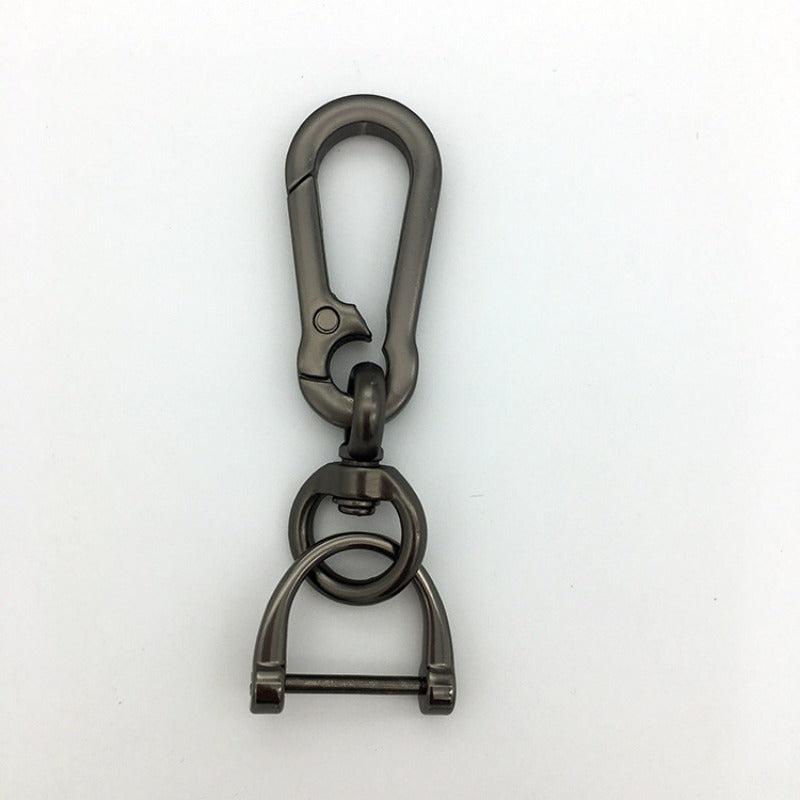 8 Point Chain With Removable Horseshoe Car Keychain Three Piece Set
