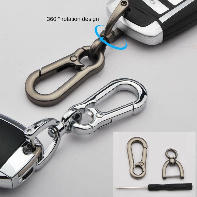 8 Point Chain With Removable Horseshoe Car Keychain Three Piece Set