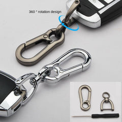 8 Point Chain With Removable Horseshoe Car Keychain Three Piece Set
