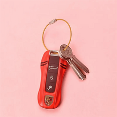 7pcs Multicolor Steel Wire Rope for Portable Key Storage