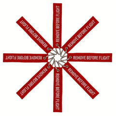 3pcs Remove Before Flight Key Chain for Motorcycles Scooters Cars Key Fobs