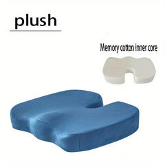 Memory Foam Coccyx Pad for Pain Relief in Office Chair Car Seat