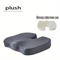 Memory Foam Coccyx Pad for Pain Relief in Office Chair Car Seat