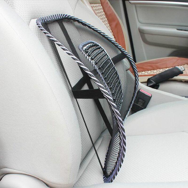 Mesh Lumbar Support Cushion for Chair, Car, Office - Relief for Back Pain