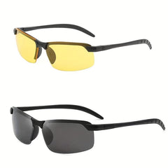Men's Night Vision Driving Glasses Sports Sunglasses Gift