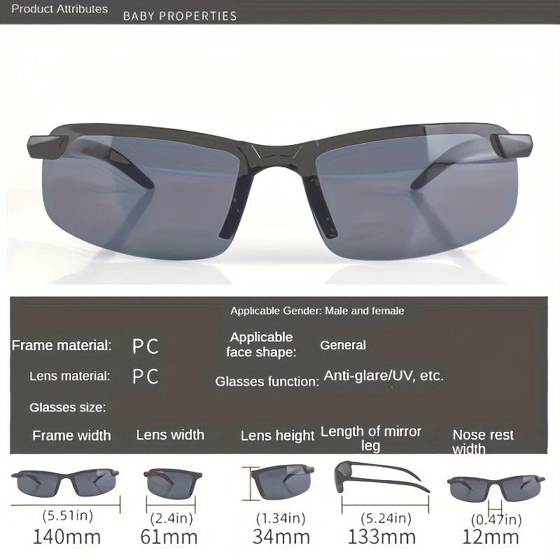 Men's Night Vision Driving Glasses Sports Sunglasses Gift
