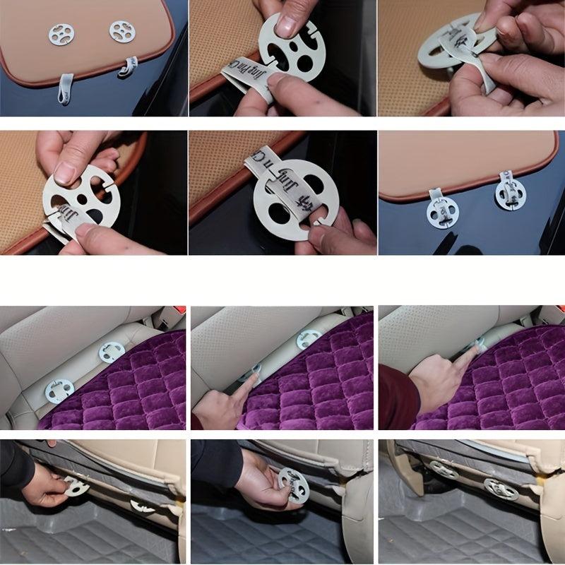Breathable Car Seat Cover Front Rear Mat Pad