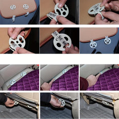 Breathable Car Seat Cover Front Rear Mat Pad