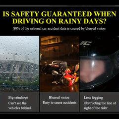 Universal Motorcycle Helmet Anti Fog Film - Clear Vision & Safe Driving
