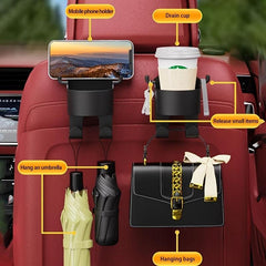 Multifunctional Headrest Cup Holder Food Tray Truck