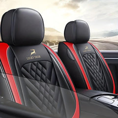 1pc Universal Car Seat Cover PU Leather Protect Cushion Auto Front Chairs