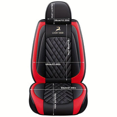 1pc Universal Car Seat Cover PU Leather Protect Cushion Auto Front Chairs