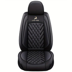 1pc Universal Car Seat Cover PU Leather Protect Cushion Auto Front Chairs
