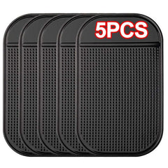 5pcs Car Dashboard Anti slip Mat Mobile Phone Holder Silicone Pad Mat